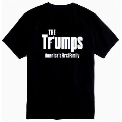 "THE Trumps America's First Family" T-Shirt (Black or Gray)