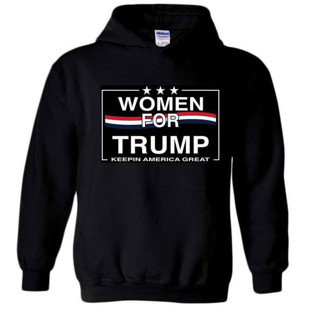 "WOMEN FOR TRUMP" Hoodie