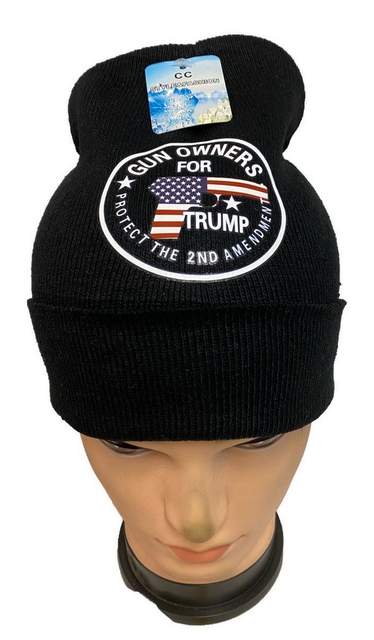 "GUN OWNERS FOR TRUMP" Winter Beanie Hat