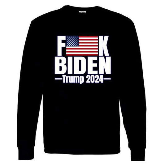 "F*CK BIDEN Trump 2024" Crewneck Sweatshirt