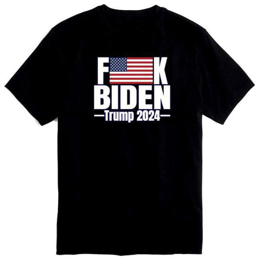 "F*CK BIDEN TRUMP 2024" T-Shirt (Black)