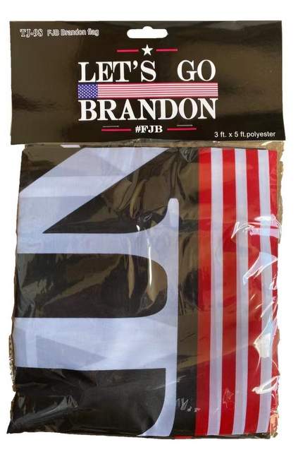 "LET'S GO BRANDON #FJB" Flag