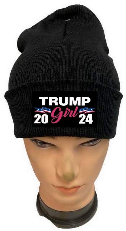 "TRUMP Girl 2024" Winter Beanie Hat